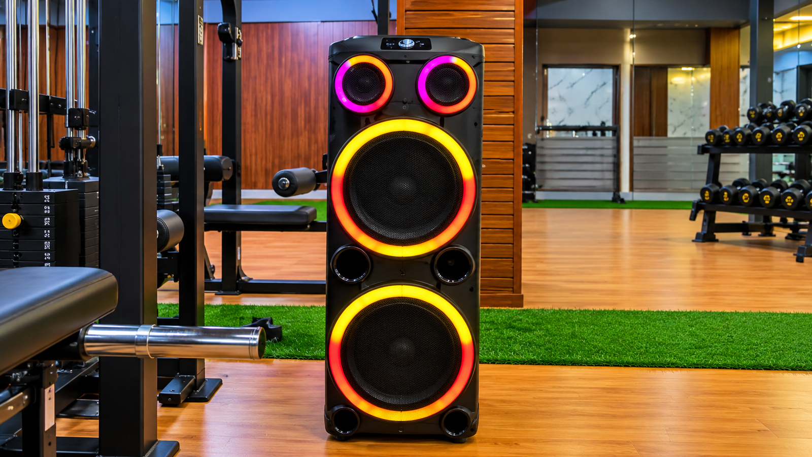 VFITCLUB gym floor sound system